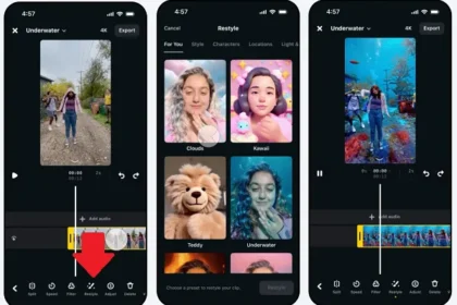 meta AI Video Restyling